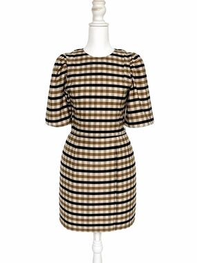 linen blend off the shoulder dress h&m Hm Linen Blend Off The Shoulder Dress Green Patterned, Casual Dresses For Women, S, Multicolor